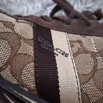 Coach Kelson Signature Monogram Women's Tennis Sneakers Brown Size 7.5 Photo 5