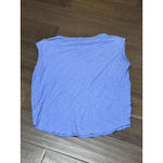 James Perse Standard Women's top Tee Blue Size 1 Photo 2