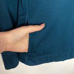 90 degrees deep teal cocoon cowl neck hooded longsleeve top size M Size M Photo 87
