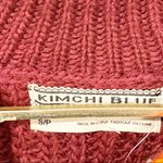 Urban Outfitters  Kimchi Blue Red Printed Fair Aisle Lace Up Scout Sweater NEW Photo 3