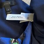 J.Crew NEW Silk Floral V Neck Tank Top Pullover Blue Green Pink Orange Size 0 Photo 7