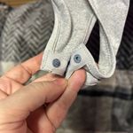 Daisy Gray Ribbed Bodysuit L Snap Crotch Basic Tank Size L Photo 3