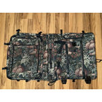 VTG Atlantic Suitcase Tapestry Green Floral Wheeled Rolling Wardrobe Rare USA Photo 2