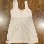 Lululemon RUN TAME ME TANK PARFAIT PINK LIGHT BABY DRAWSTRING SLEEVELESS top Photo 10