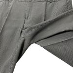 Norma Kamali  Pleated Crop Trousers Women’s Size 8 Black Stripe Career Pants Photo 4