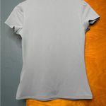 EXPRESS Body Contour Short Sleeve Top Gray Women’s Medium Photo 1