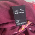 & Other Stories & Other Stories Maroon Belted Long Kimono Floral Robe NWOT 10 Photo 4