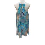 Bo Bel Swing Casual Printed Dress Aqua Blue Size Medium Photo 6