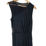 Halston Heritage  Cheer Contrast‎ Gown Sleeveless Formal Dress in Black, Size 4 Photo 8