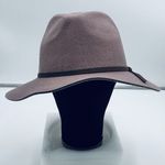 House of Harlow NWOT  1960 Mauve Purple Wool Felt Fedora Pinch Hat, One Size Photo 0