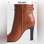 Reiss New! Caitlin Leather Knee High Boots in Tan Sz 40 US 9.5 $540 Photo 6