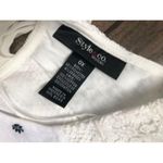 Style & Co . Plus Size Women Tank Blouse Paisley Hobo 0X Photo 2