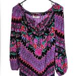 Alice & Trixie Vibrant & Colorful tapestry blouse Boho Photo 0