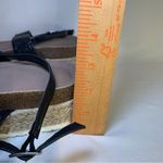 Torrid  espadrille black glittery strap summer sandals sz 9 Photo 5