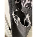 All Saints Boys Fit Women's Leopard Patch Jeans Size 27 Straight Fit Photo 7