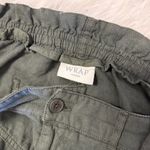 Wrap London 100% Linen Green Pants Taper Straight Women’s Size US 14 / UK 18 Photo 4