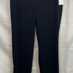A New Day NEW  women's black stretch hi-rise straights flat front dress pants 10 Photo 0