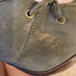 mix no. 6  Green Suede Heels Photo 4