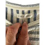 Lou & grey  For Loft Women's Striped Pattern Short Sleeves Midi Dress Size Small Photo 2