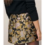 Reformation NWT | Veranda A-Line Floral Print Mini Skirt in Golden Hour Sz. 16 Photo 2