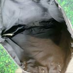 Beach / pool hello sunshine striped tote Black Photo 1