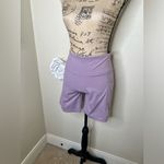 DKNY NTM: Gorgeous Light Purple High Waist Bike Short Photo 4