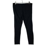 Boutique Black Beige Polka Dot Cotton Leggings M Photo 1