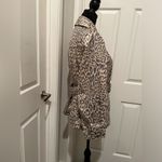 Lisa Int’l Animal Print Short Trench Coat/Jacket Photo 2