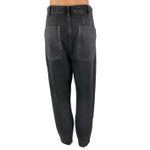 Free People  Marion Women's Black High Waisted Straight Leg Denim Jeans Size 29 Photo 2
