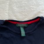 Ralph Lauren  Petite Navy blue long sleeve shirt Photo 1