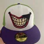 New Era Cap Myfitteds joker dc comics size 7 1/8 brand new in store exclusive Photo 1