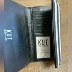 Kut From The Kloth Nwot Kut‎ from the kloth black/white flap open snap closure wallet Photo 2