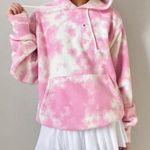 Urban Outfitters Pink UO champion tie dye hoodie sweatshirt Photo 1