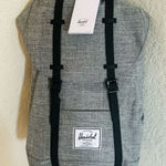 Herschel Supply Company Herschel Supply Co. "Retreat' Little America Backpack, Gray/Black NWT Photo 0