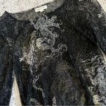 Urban Outfitters UO Silence + Noise Irezumi Dragon Sheer Long Sleeve Top Photo 4