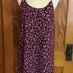 Alya Pink and Black Leopard Spaghetti Strap Dress Photo 6