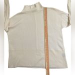 Summersalt  The Luxe Cashmere Wool Funnel Neck Sweater White Sand Photo 4