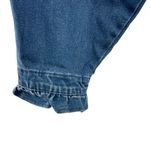 Blair  vintage stretch denim studded 2X plus ruffle cuff gem buttons denim jacket Photo 9