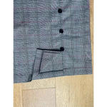 Goodclothes Skirt Womens Size 10 Black Pink Knee Length Houndstooth Plaid Fall‎ Photo 8