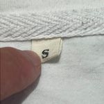 Amazon White Basic Cropped Tee Photo 3