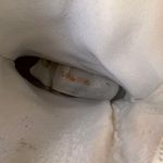 Vintage 80s white and tooled slouchy cowgirl western boots Size 8 Photo 8