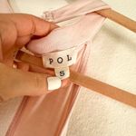 POL Babydoll Tank Top With Mesh Detail Pink Photo 3