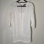Juicy Couture White Linen Tunic Dress Size 4 Photo 3