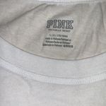 PINK - Victoria's Secret Pink By Victoria’s Secret Campus Crew Red/Black Emblem Neck Tee Shirts Photo 3