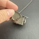 Lead Us Not Into Temptations Journey Box Keepsake Locket Treasure Chest Pendant Silver Photo 7