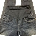 Oh Baby By Motherhood Maternity Jeans Dark Wash Denim Stretchy Panel Skinny Sz M Size M Photo 0