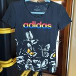 Adidas  x FARM RIO BUTTERFLY T SHIRT SIZE SMALL Photo 5
