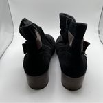 Paul Green  Newbury Black Suede Ankle Boots UK 6 US 8.5 suede booties Photo 4