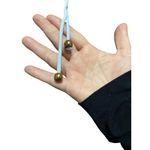 Selfie Leslie  Desert Rose Crochet Lace-Up Back Maxi Dress Ice Blue Size XL Boho Photo 12