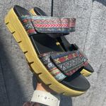 Alegria Playa Pow Wow Aztec Tribal Platform Sandals 38 Photo 2